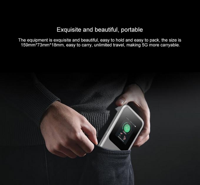 ZTE U50 Pro routeur WiFi mobile 5G avec Qualcomm SDX62,WiFi 6 2.4G/5G AX3600 4G point d'accès sans fil avec une batterie de 10000 mAh 5