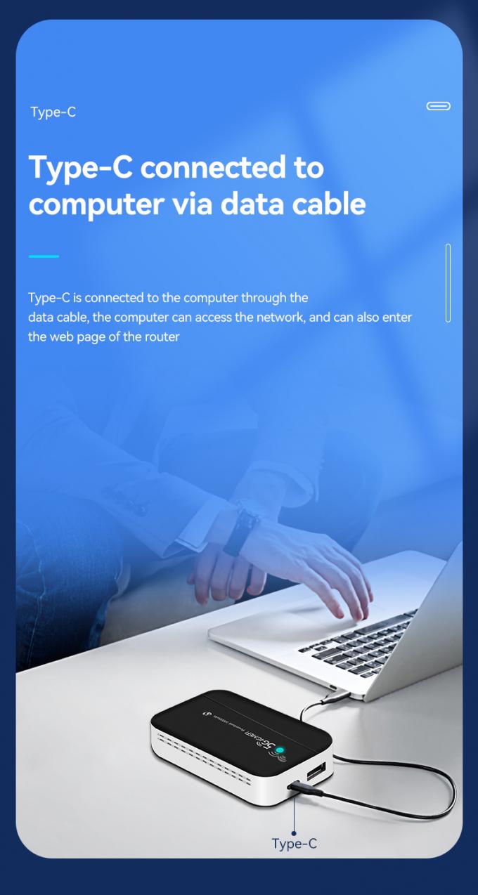 Routeurs Wifi 4G G41 B2 B4 B7 B28 Wifi de poche portable avec carte SIM 150 Mbps Mifis sans fil avec batterie externe 9