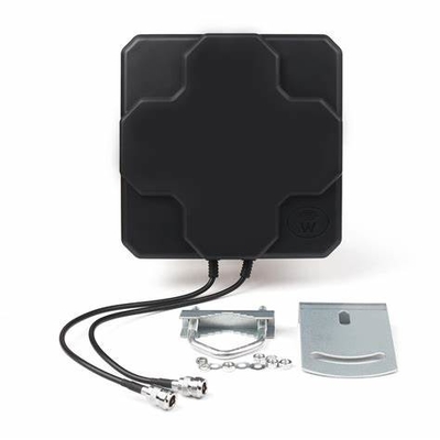 acheter propulseur extérieur de signal de 2*X22dBi 4G 5G, double antenne de panneau de la polarisation LTE online manufacture