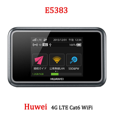 acheter Routeur mobile débloqué de wifi de repetidor de portatil de routeur de wifi de Huawei E5383 cat6 4G online manufacture