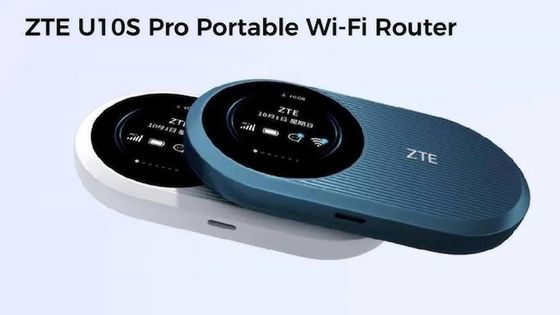 acheter Déverrouillé ZTE U10S Pro Portable Wifi sans fil 229Mbps 4G LTE routeur Mini Outdoor Modem Hotspot Avec emplacement pour carte SIM 3000mAh online manufacture