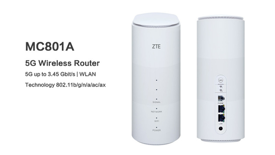 acheter Le routeur 5g 100m d'intérieur WiFi de routeurs d'intérieur de CPE de ZTE MC801A 5G a ouvert SIM Card online manufacture
