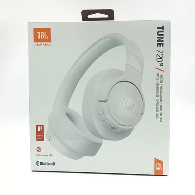 JBL TUNE 720BT sans fil à oreille ouverte pour casque Bluetooth LED batterie Effets sonores basse fréquence Haute endurance pour la musique Gami