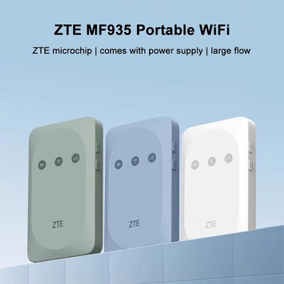 Routeur WiFi de poche ZTE MF935 débloqué 150 Mbps Routeur 4G LTE Modem portable Hotspot extérieur avec emplacement pour carte SIM Batterie 2000mAh
