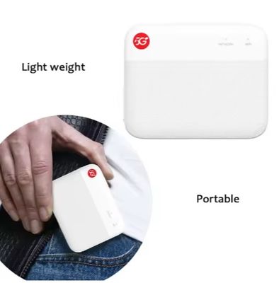 ZTE F50 5G Pocket WiFi Router 1.6Gbps USB Type-C 4G LTE Cat15 SA/NSA 5g Wifi Router avec une fente pour carte SIM Hotspot mobile sans fil