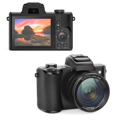 Appareil photo numérique rétro 5K Wifi 64MP 3,2 pouces OEM, appareil photo numérique optique professionnel pour la vidéo et le vlogging, pour la diffusion en ligne