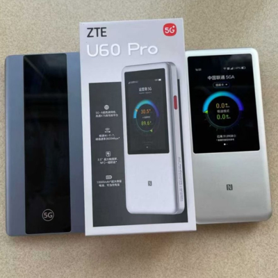 ZTE U60 Pro MU5250 Routeur WiFi de poche 5G 5G-A WiFi7 Routeur portable Version anglaise