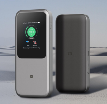 ZTE U50 Pro routeur WiFi mobile 5G avec Qualcomm SDX62,WiFi 6 2.4G/5G AX3600 4G point d'accès sans fil avec une batterie de 10000 mAh